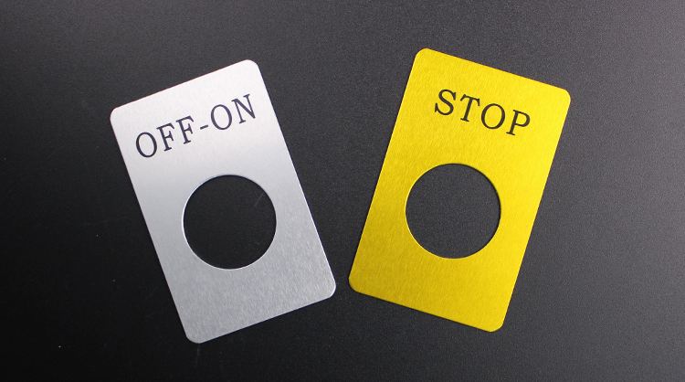 數(shù)字鋁標(biāo)牌