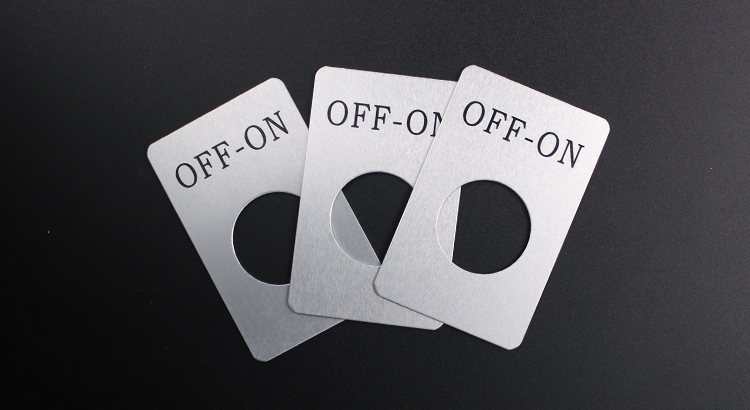 設(shè)備銘牌標(biāo)牌