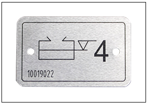 機(jī)器銘牌標(biāo)牌