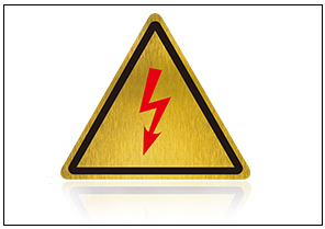 三角形警示牌銘牌標牌