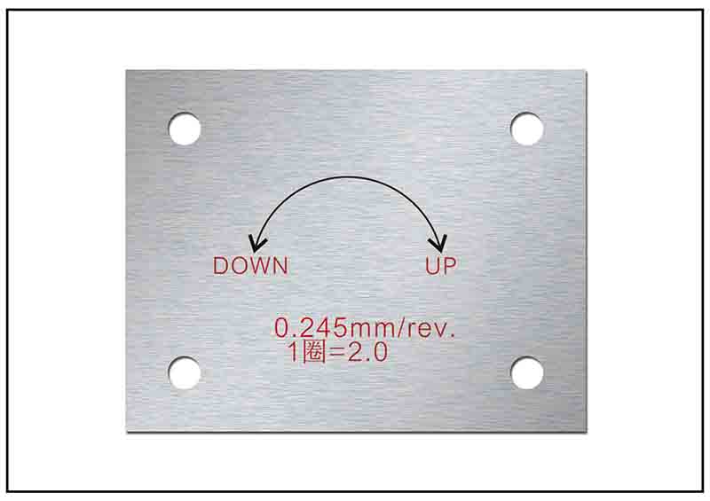 金屬銘牌標(biāo)牌