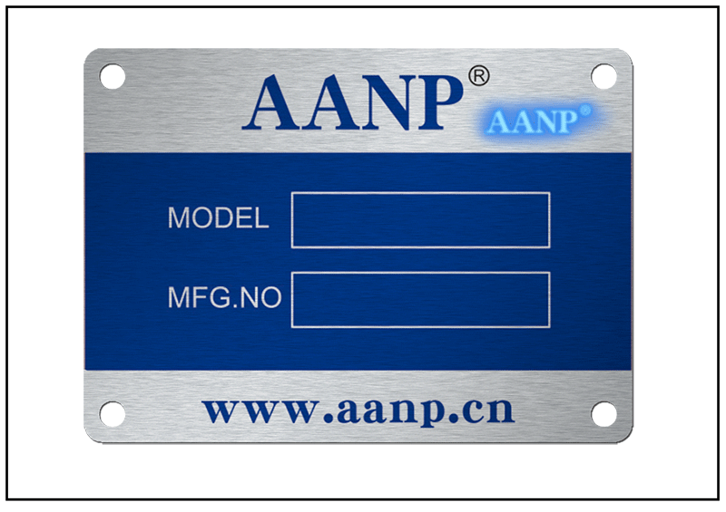 防偽設(shè)備銘牌標牌